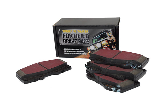 Fortified Brake Pads (Front) - Terrain Tamer - Toyota Landcruiser 80 Series - HDJ80, HZJ80, FJ80, FZJ80