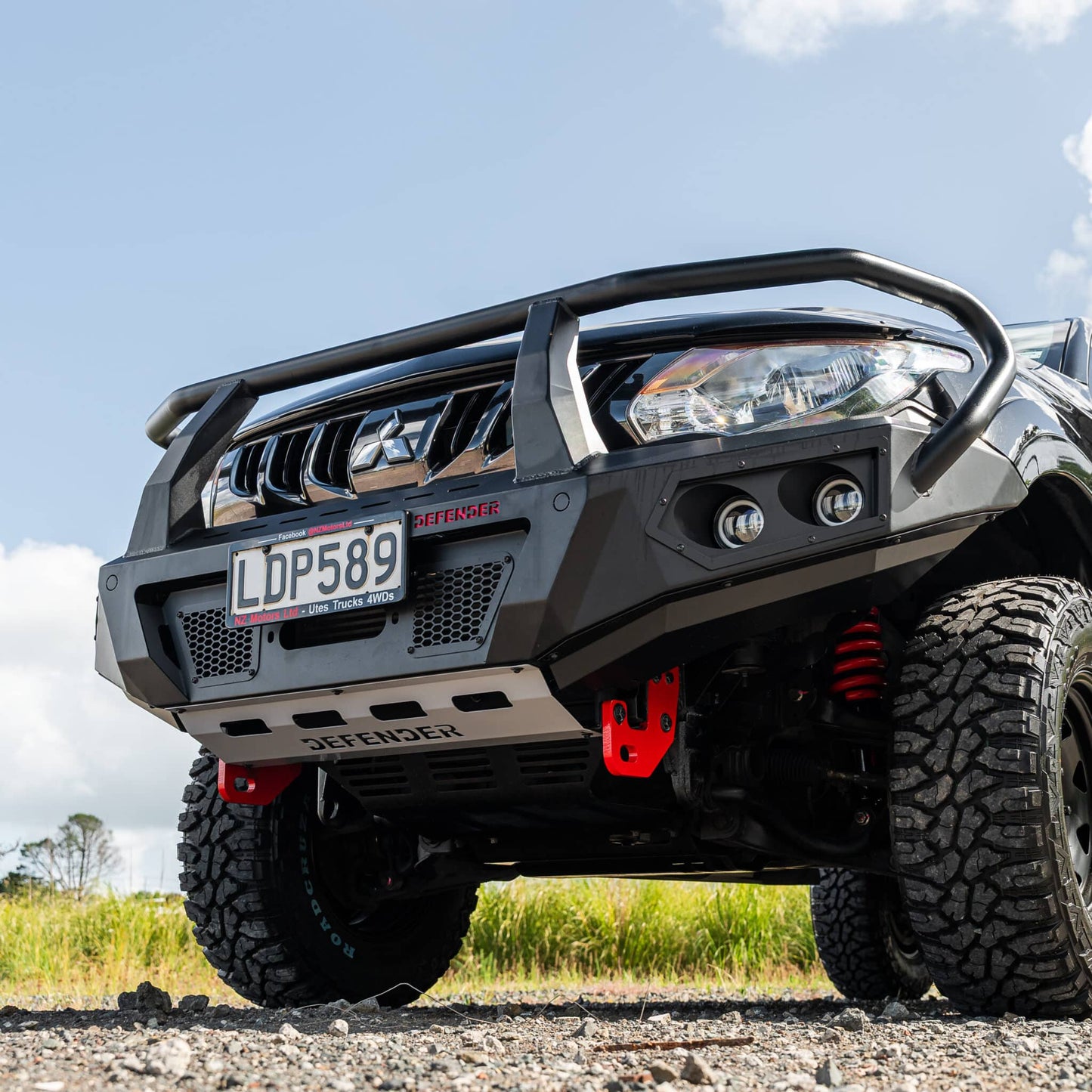 SHIELD Off-Road Triple Loop Bull Bar - Mitsubishi Triton 2015-2019