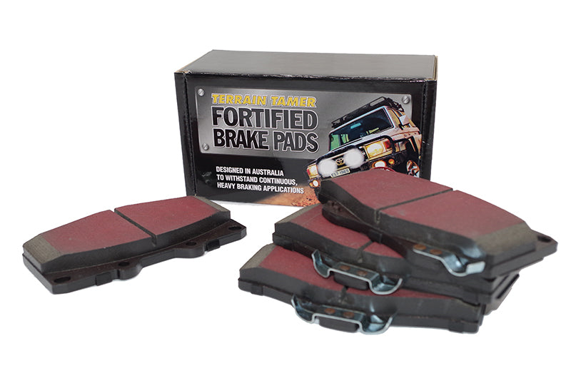 Fortified Brake Pads (Front) - Terrain Tamer - Toyota Hilux LN106, LN107, KZN165, LN165, LN167, KDN165 Toyota Surf LN130, VZN130, KZN130, Toyota Land Cruiser 70/75 Series