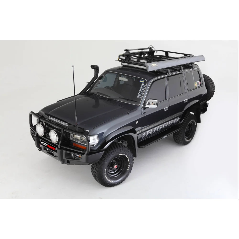 Rockarmor Premium Steel Bullbar To Suit Toyota Landcruiser FJ80 HJ80 HDJ80 1992-1997 (Full Bar Replacement)