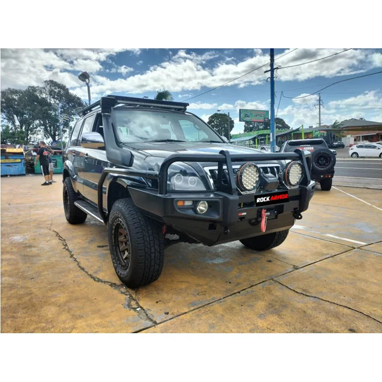 Rockarmor Premium Steel Bullbar To Suit Toyota Prado Fj120 KZJ120 03-09 (Full Bar Replacement