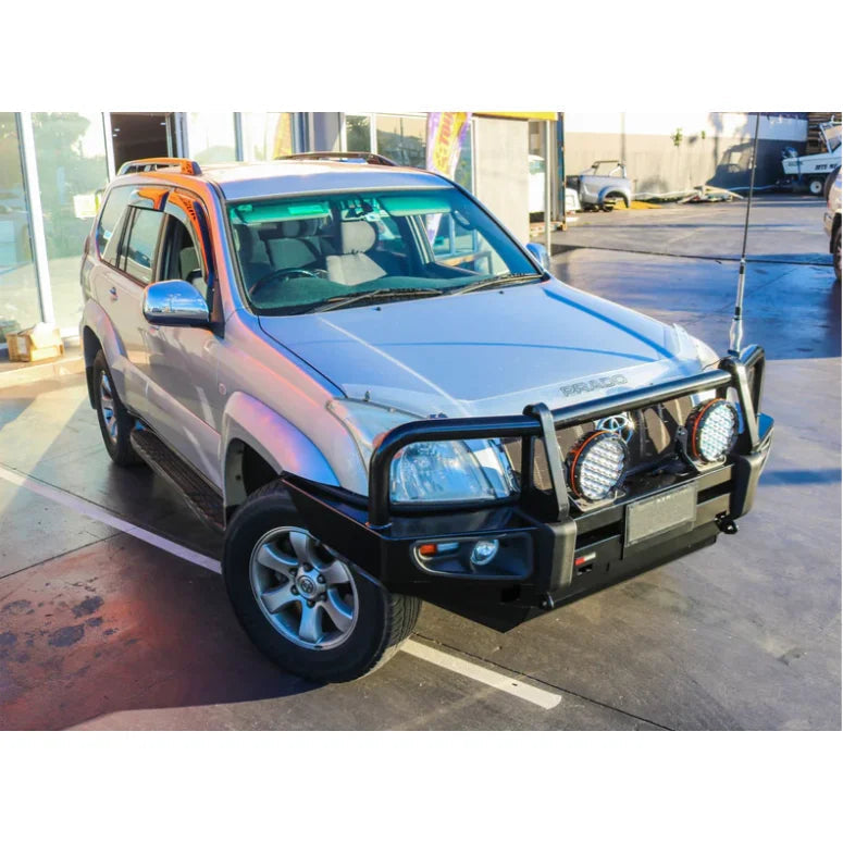 Rockarmor Premium Steel Bullbar To Suit Toyota Prado Fj120 KZJ120 03-09 (Full Bar Replacement