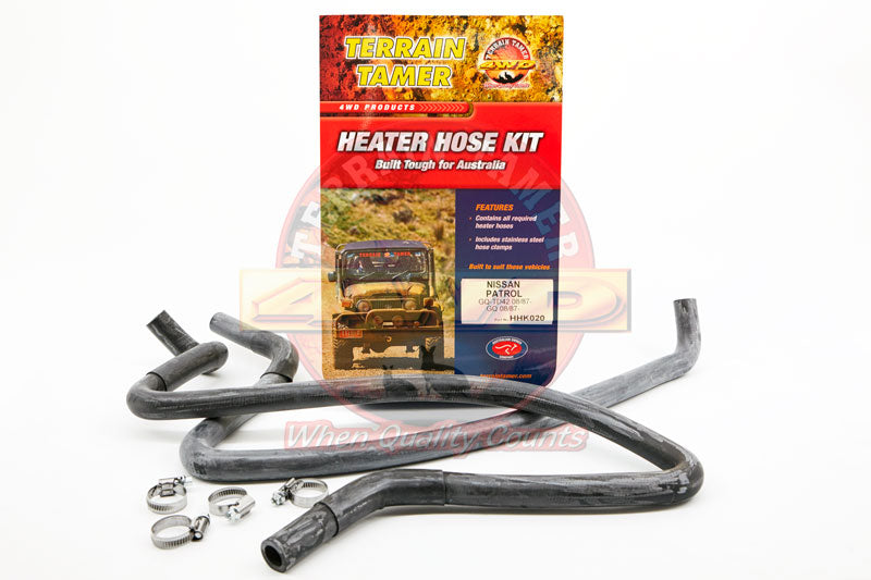 Heater Hose Kit - Nissan Patrol GQ TD42 1987-1998 Terrain Tamer