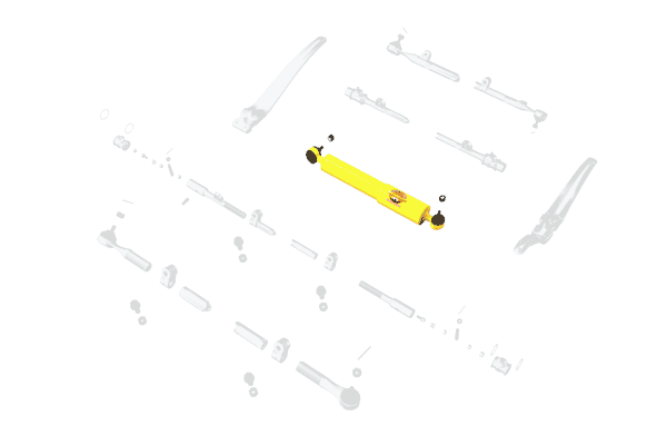 Heavy Duty Steering Damper - Toyota Landcruiser 79 Series 2007+ Terrain Tamer