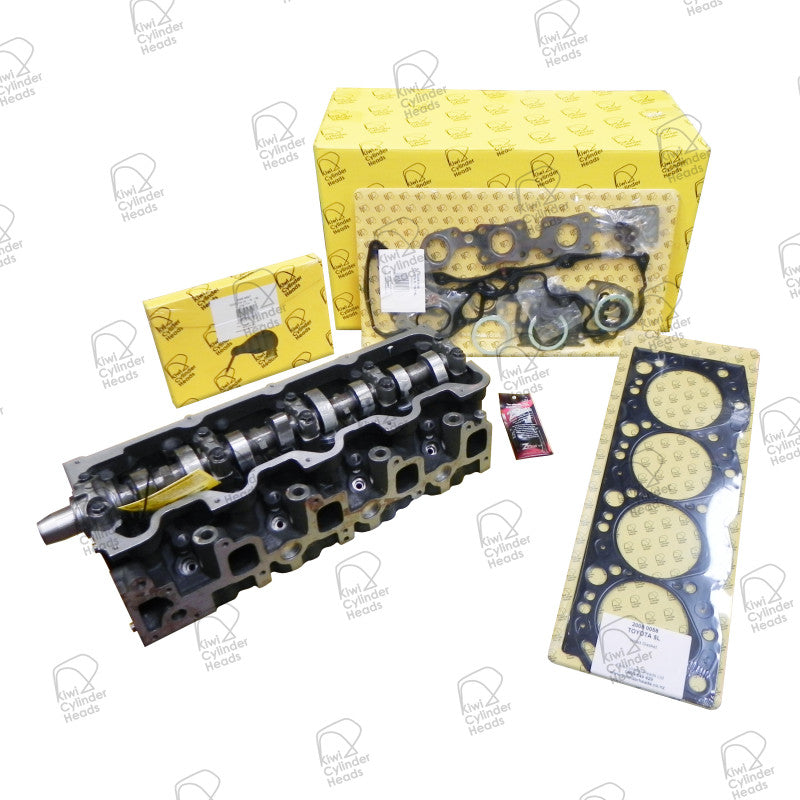 Complete Assembled Cylinder Head Kit - Toyota 5L Hilux, Hiace - Kiwi Cylinder Heads