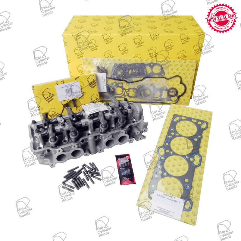 Complete Assembled Cylinder Head Kit - Mitsubishi 4G63 8v (115mm Bolts)