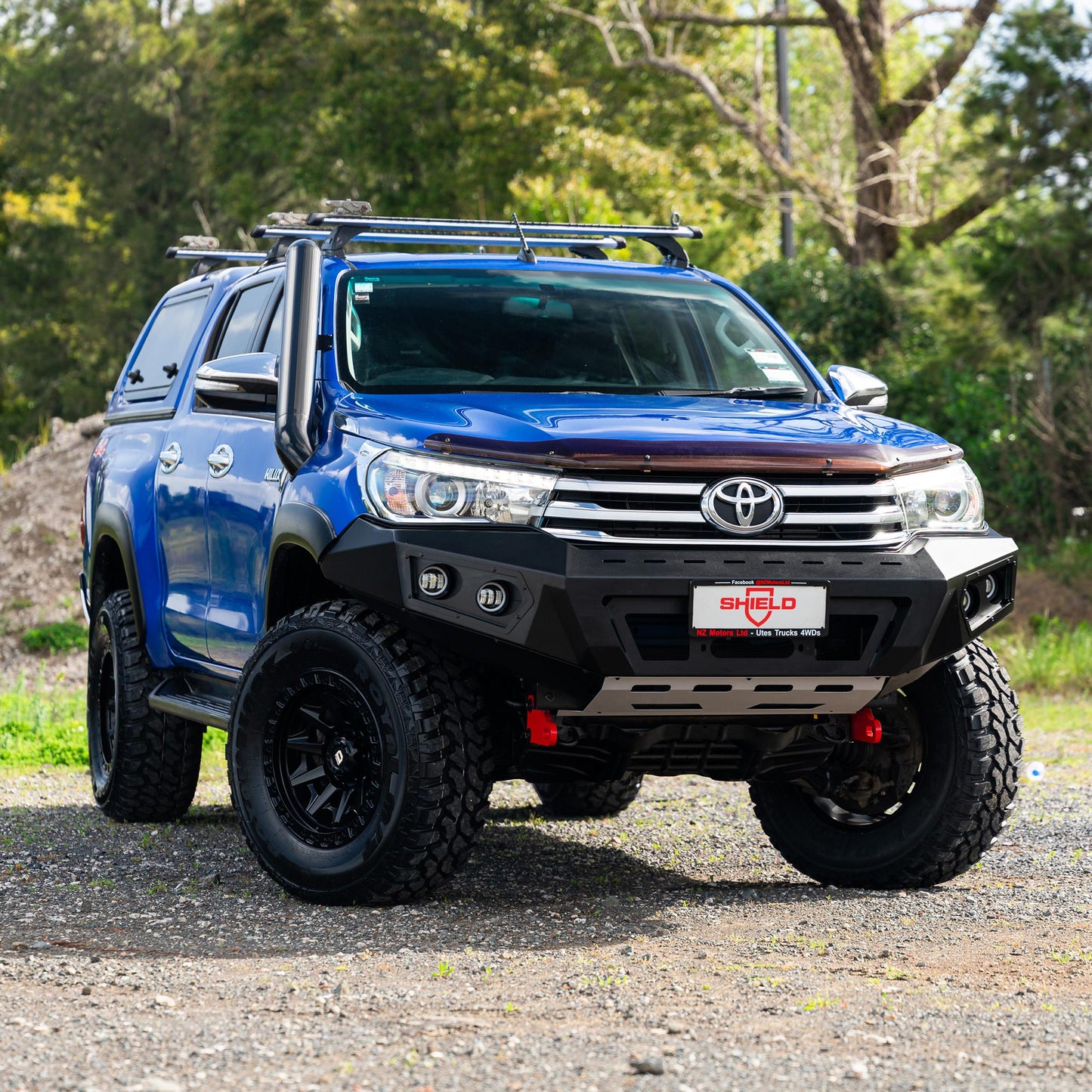 SHIELD Off-Road Loopless Bull Bar - Toyota Hilux N80 2015-2020