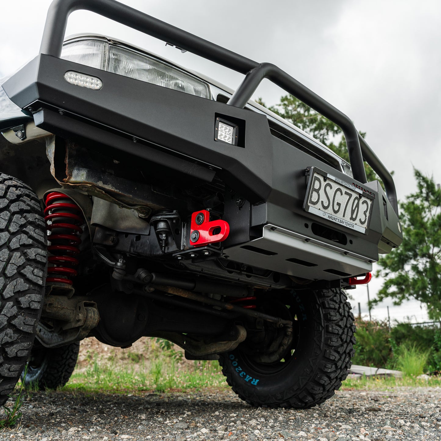 SHIELD Off-Road Triple Loop Bull Bar - Toyota Land Cruiser 1990-1997 80 Series