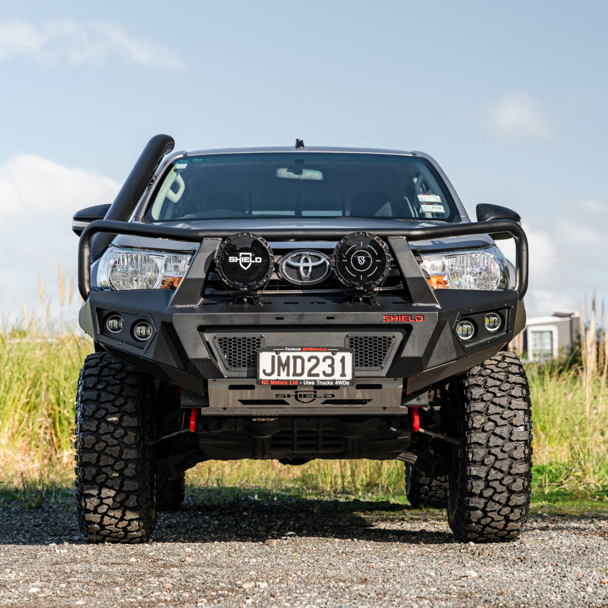 SHIELD Off-Road Triple Loop Bull Bar - Toyota Hilux N80 2015-2020