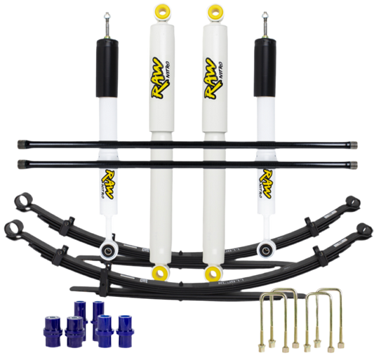 Lift Junkie RAW 4X4 2” 50mm Suspension Lift - Mazda Bounty & Ford Courier 99-06