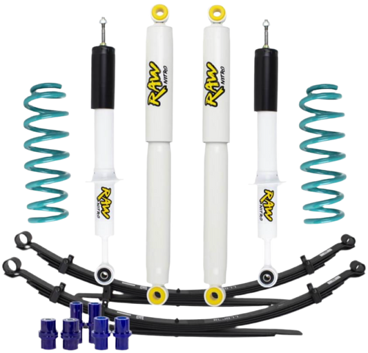 Lift Junkie Raw 4X4/Dobinsons 2” 50mm Suspension Lift Kit - Ford Ranger PX1/PX2 2011-2018