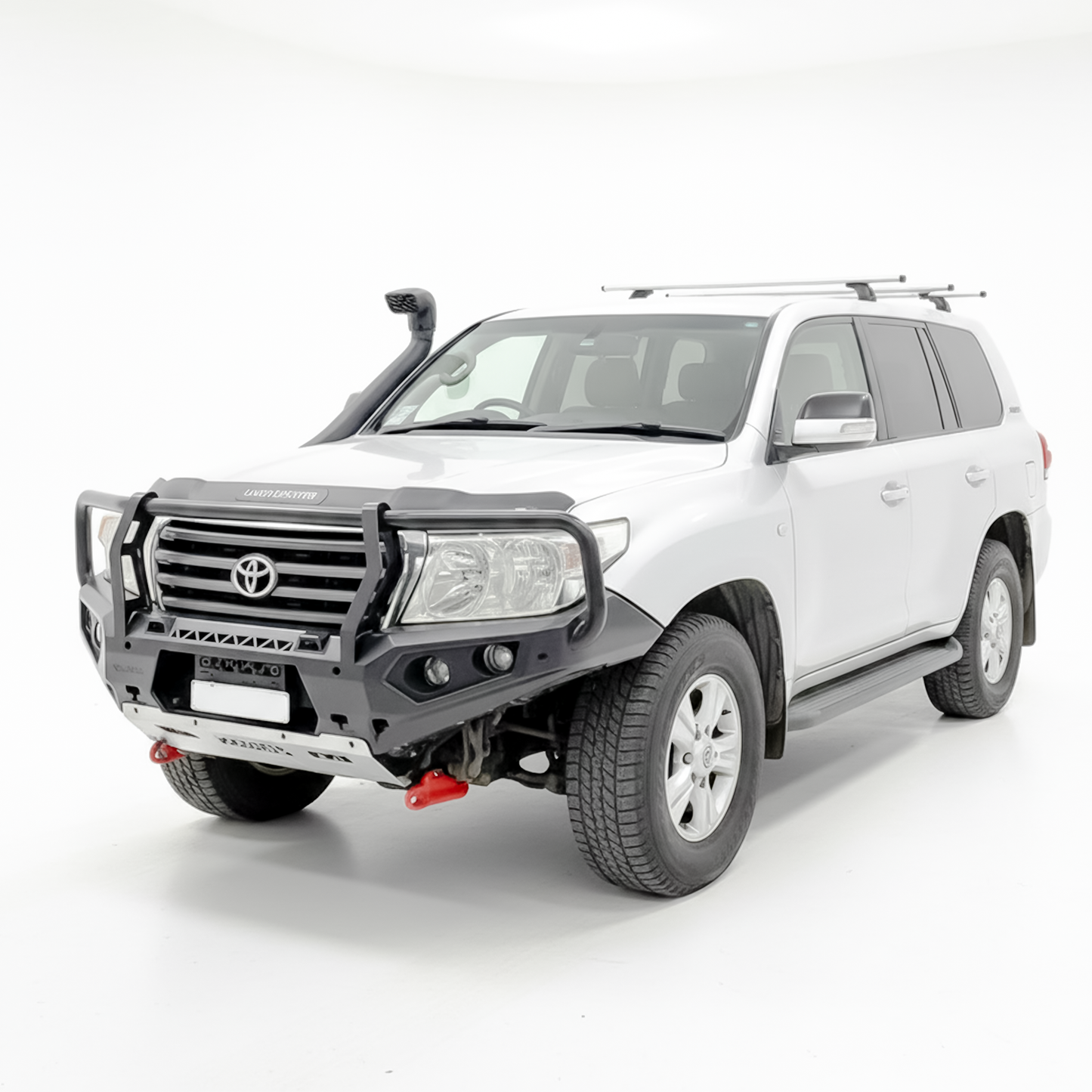 Rockarmor Gt Hoop Steel Bullbar Combo Package - Toyota 200 07-15+ (Full Bar Replacement)