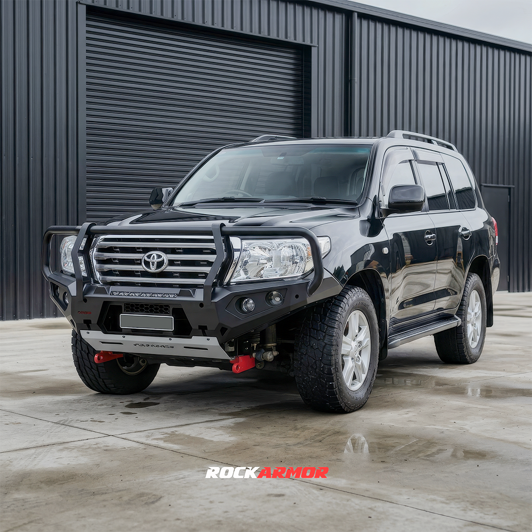 Rockarmor Gt Hoop Steel Bullbar - Toyota 200 07-15+ (Full Bar Replacement)