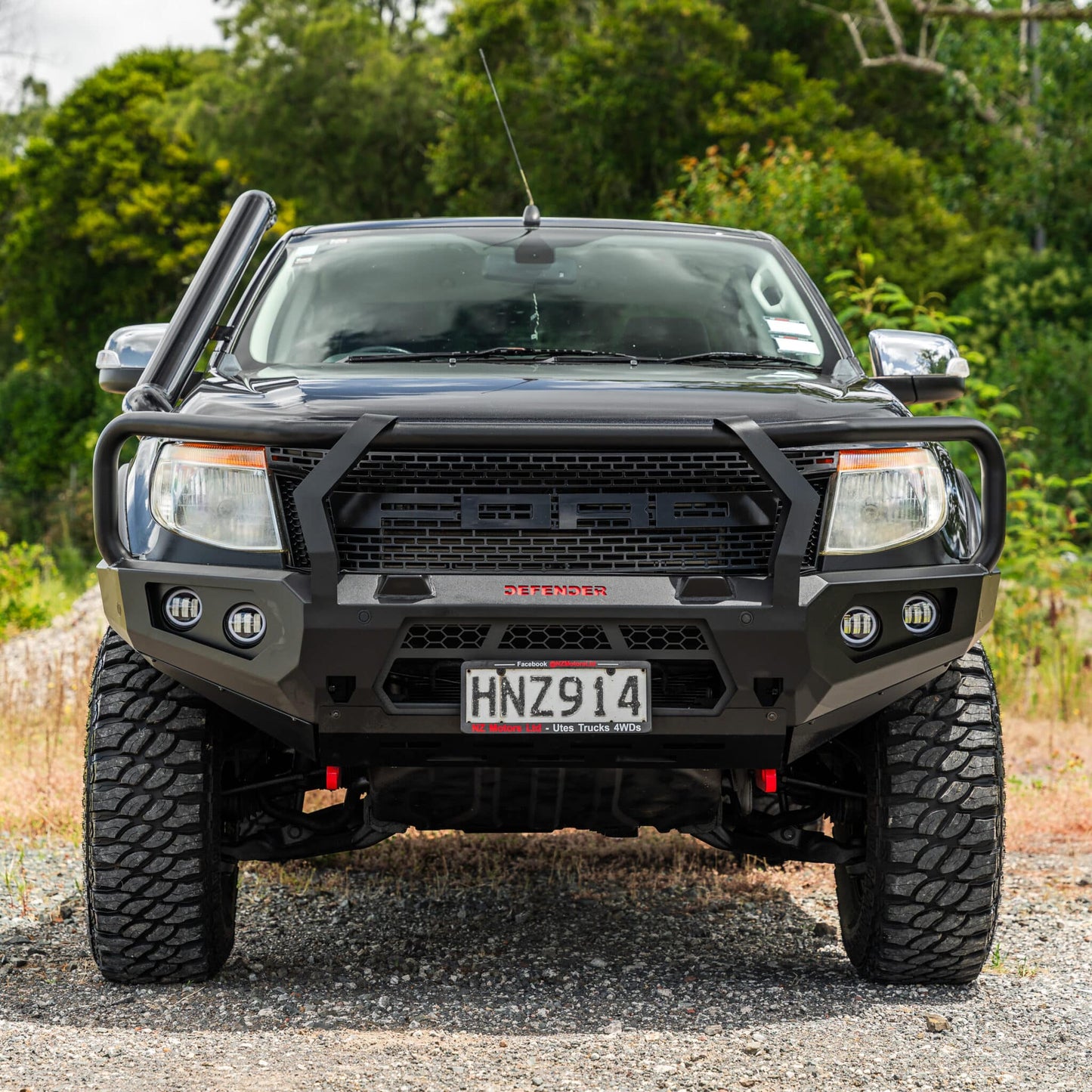 SHIELD Off-Road Triple Loop Bull Bar - Ford Ranger PX1 2012-2014