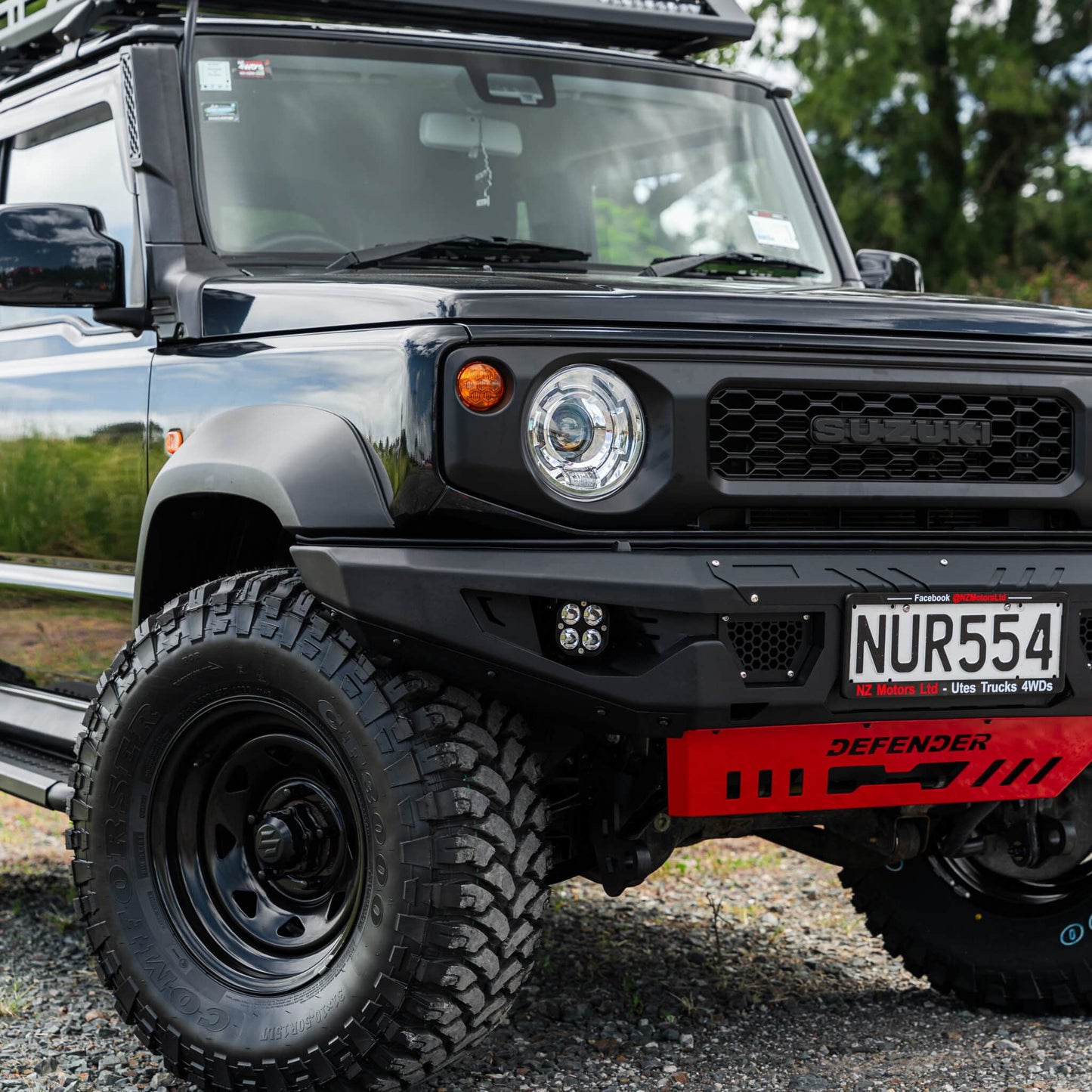SHIELD Off-Road Loopless Bull Bar - Suzuki Jimmy 2018 - Present