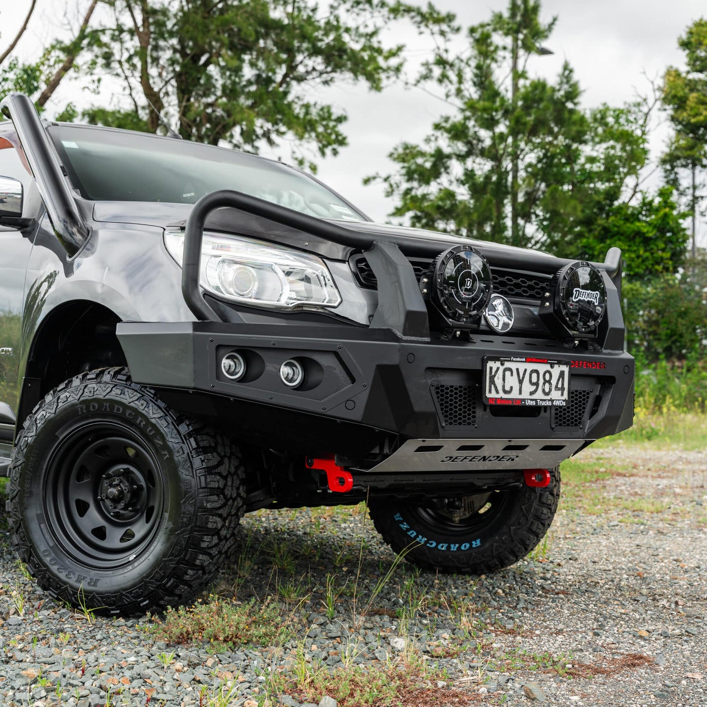 SHIELD Off-Road Triple Loop Bull Bar - Holden Colorado RG 2012-2015