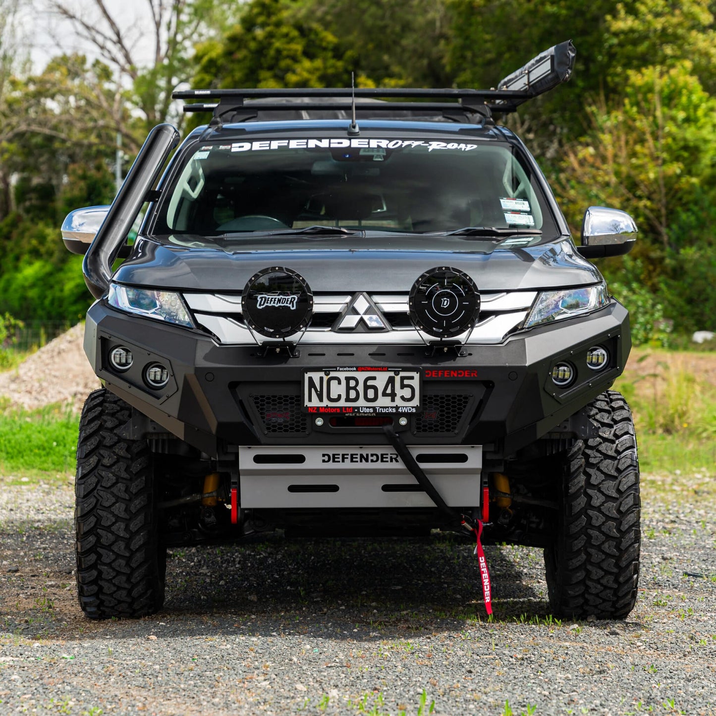 SHIELD Off-Road Loopless Bull Bar - Mitsubishi Triton 2019-2023