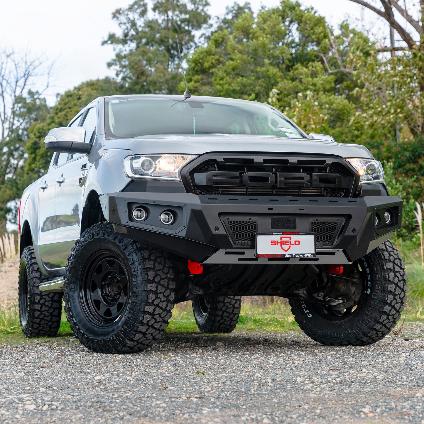 SHIELD Off-Road Loopless Bull Bar - Ford Ranger PX2 & PX3 2015-2022