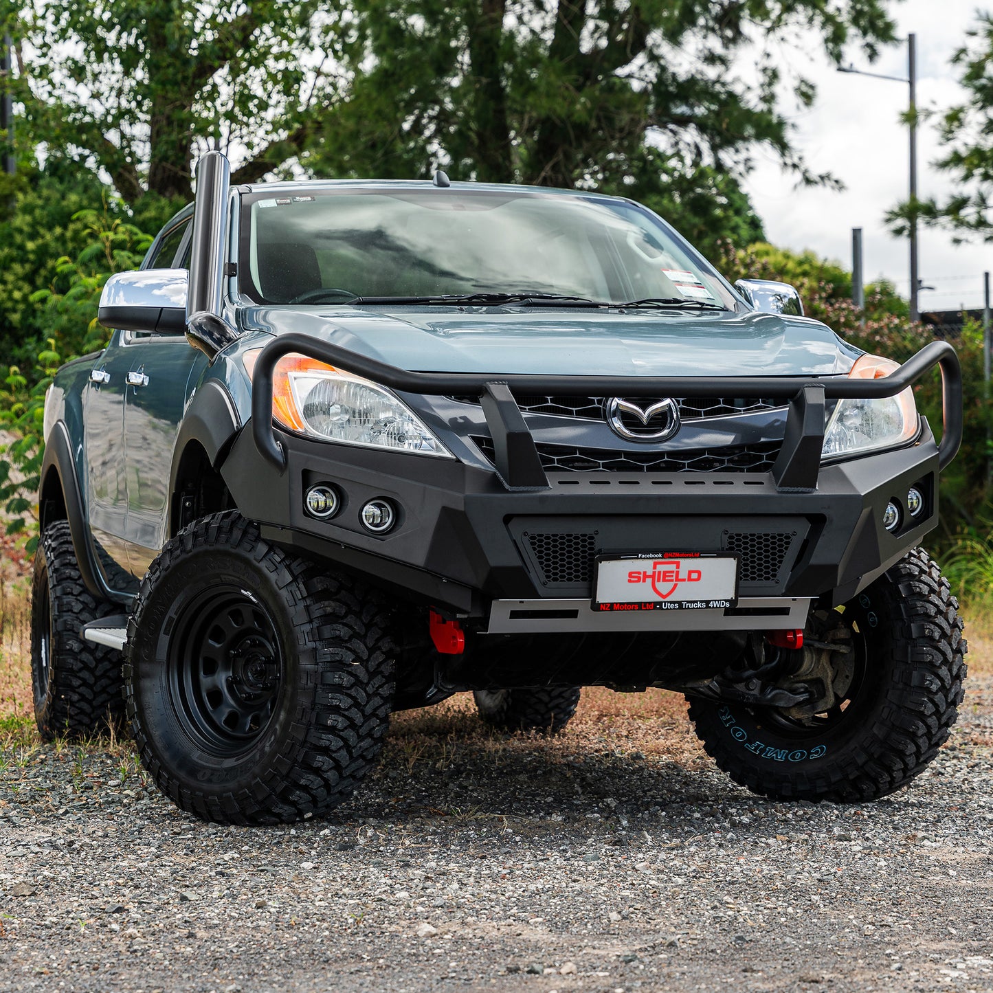 SHIELD Off-Road Triple Loop Bull Bar - Mazda BT-50 2012-2020