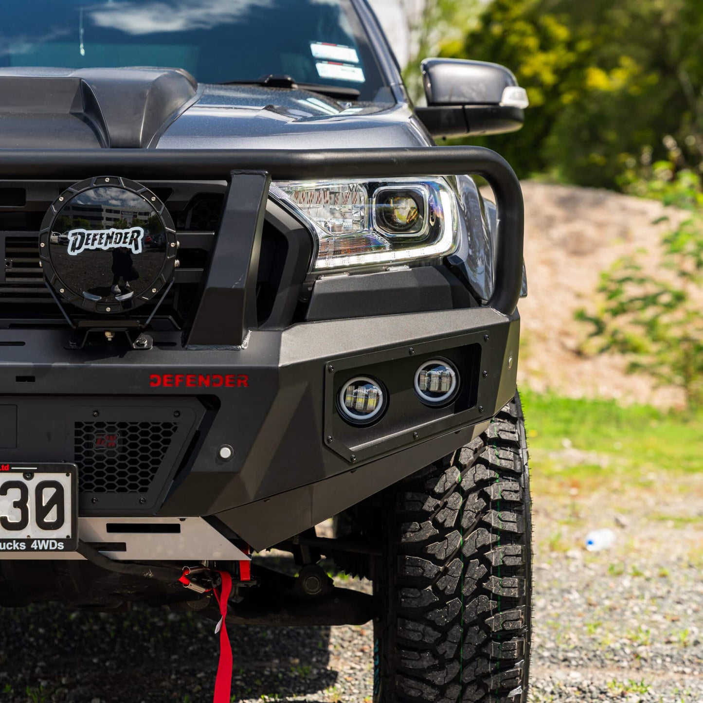 SHIELD Off-Road Triple Loop Bull Bar - Ford Ranger PX2 & PX3 2015-2022