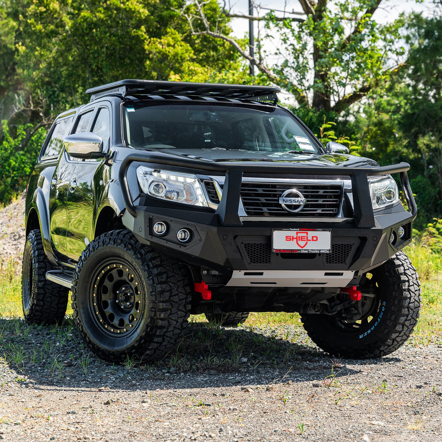 SHIELD Off-Road Triple Loop Bull Bar - Nissan Navara D23 2015-2021