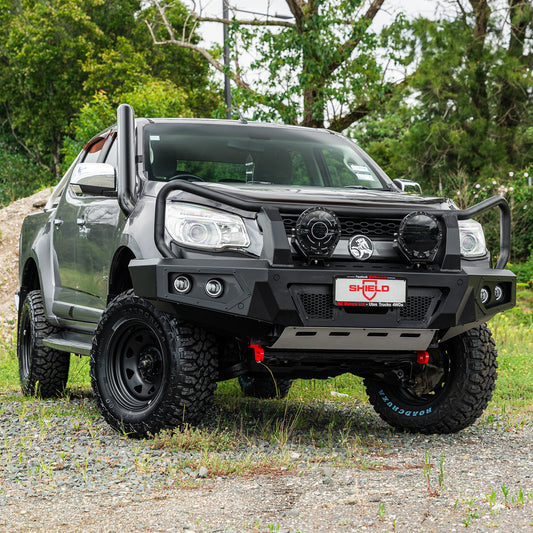 SHIELD Off-Road Triple Loop Bull Bar - Holden Colorado RG 2012-2015