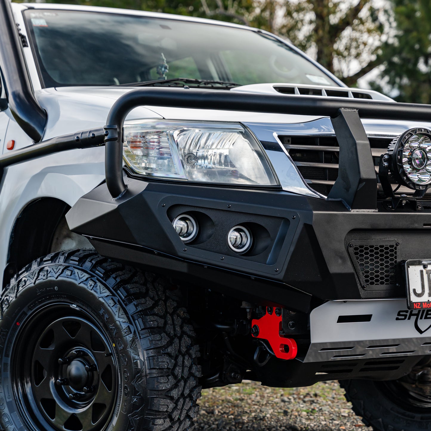 SHIELD Off-Road Triple Loop Bull Bar - Toyota Hilux N70 2012-2015