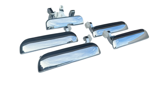 Ford Courier/Mazda Bounty Chrome Handle Set- double cab