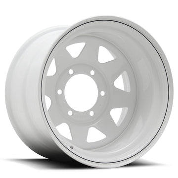 Tapered Rectangle Rim 15” Steel Rims – 360 4x4