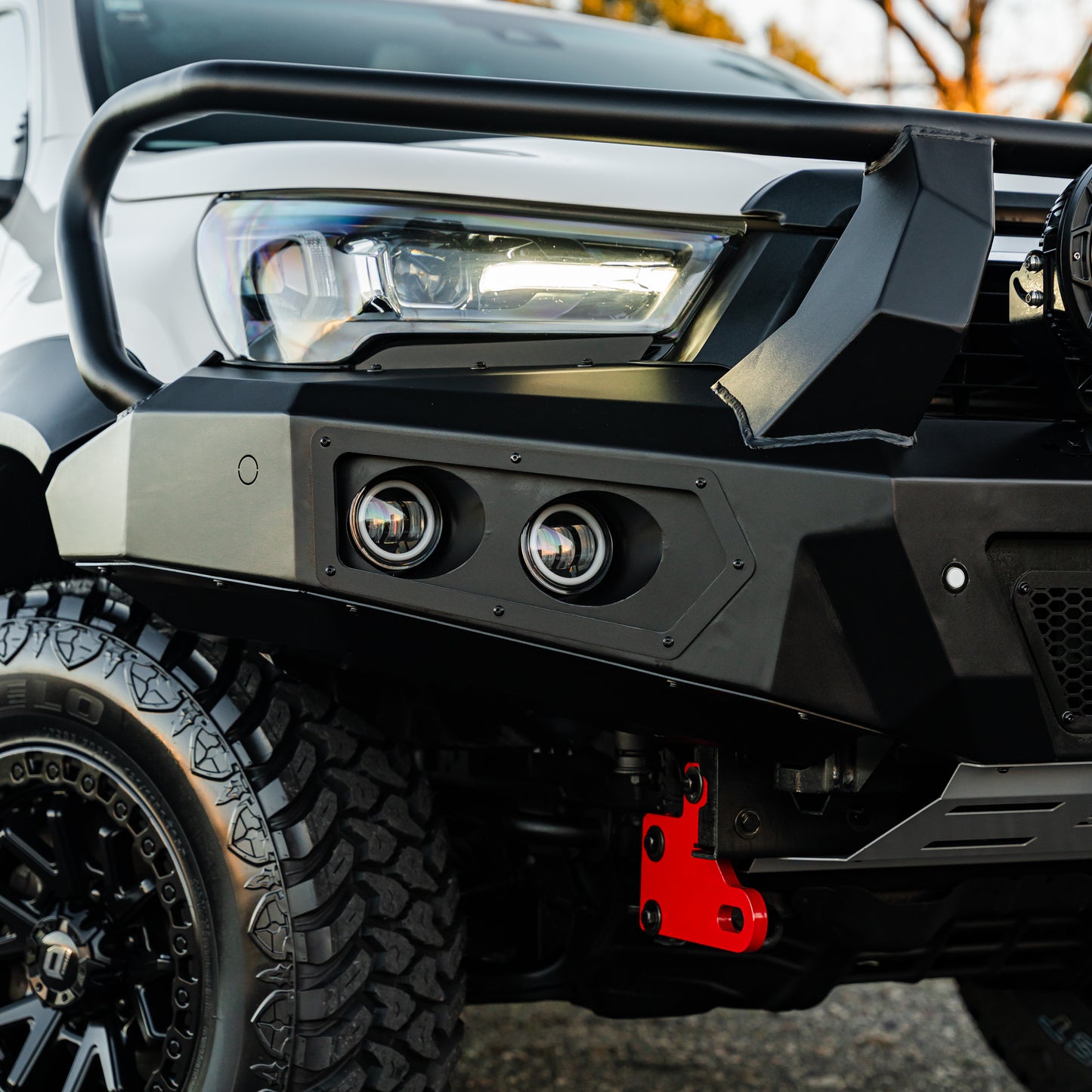 SHIELD Off-Road Triple Loop Bull Bar - Toyota Hilux N80 2021+ Wide Track Model