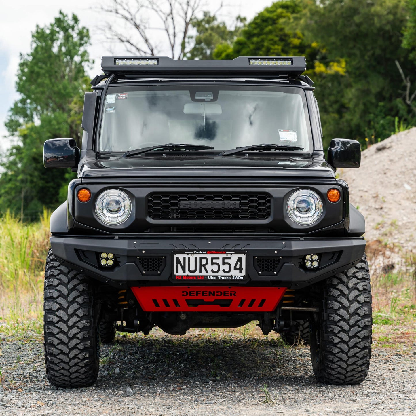 SHIELD Off-Road Loopless Bull Bar - Suzuki Jimmy 2018 - Present