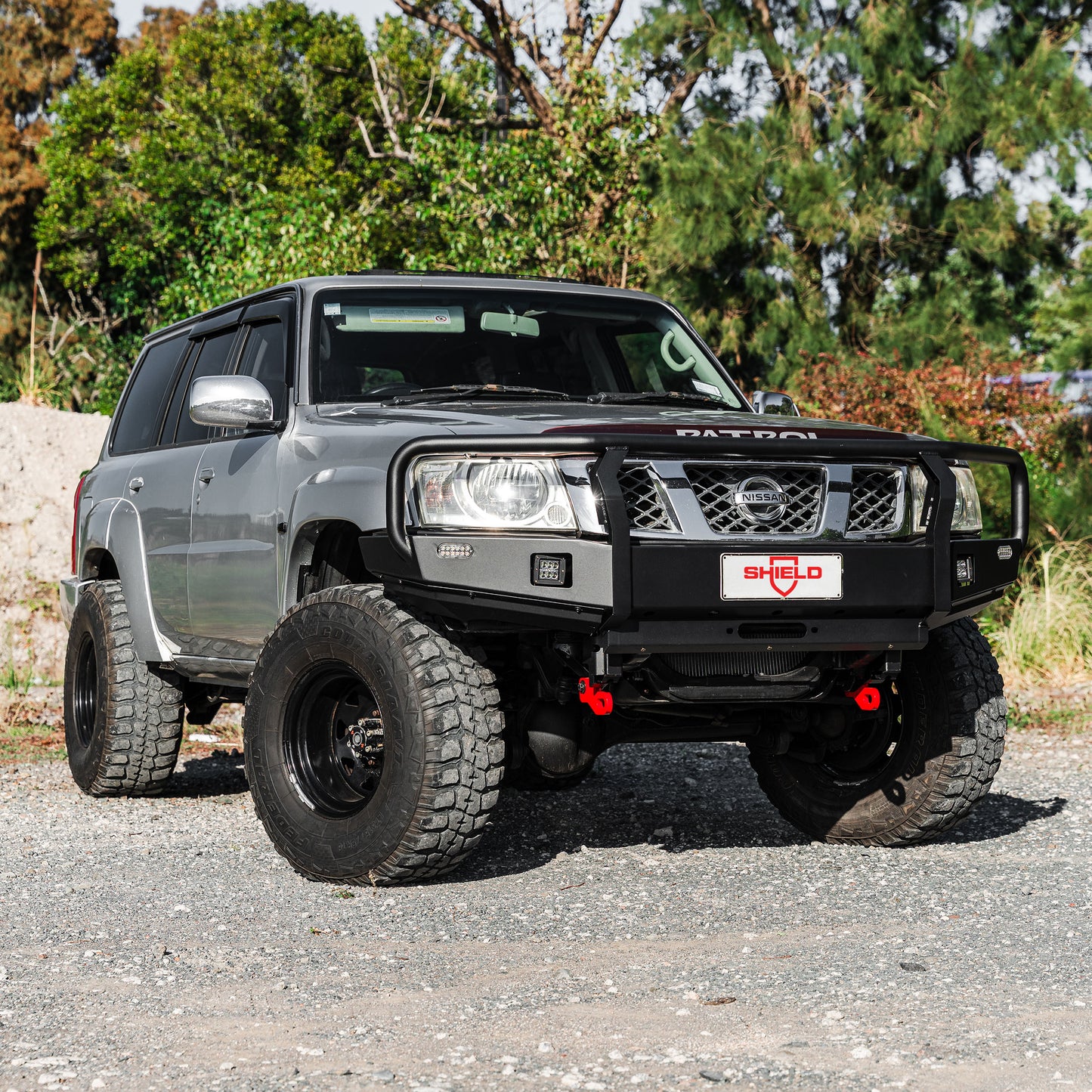 SHIELD Off-Road Triple Loop Bull Bar - Nissan Patrol GU 1998-2015