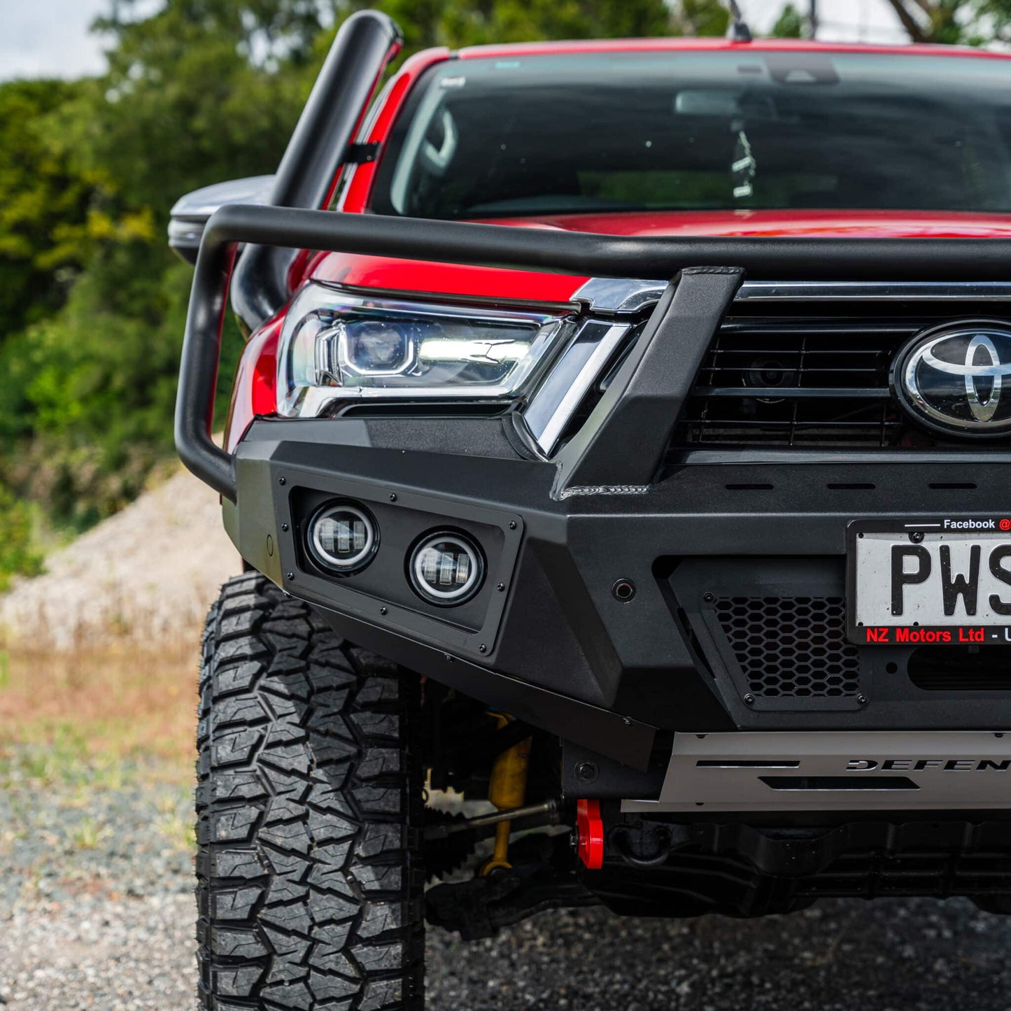 SHIELD Off-Road Triple Loop Bull Bar - Toyota Hilux N80 2021-2025