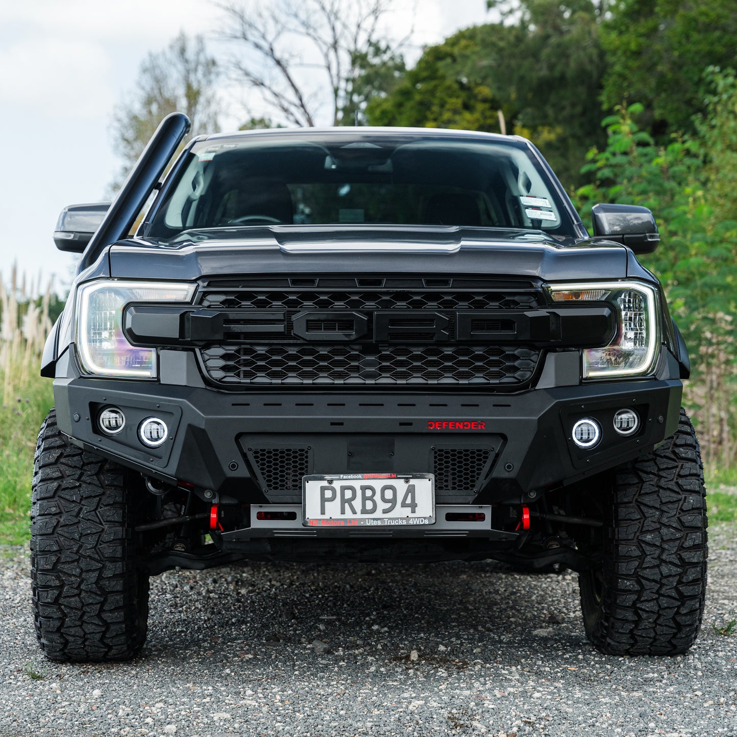 SHIELD Off-Road Loopless Bull Bar - Ford Ranger Next Gen 2022+
