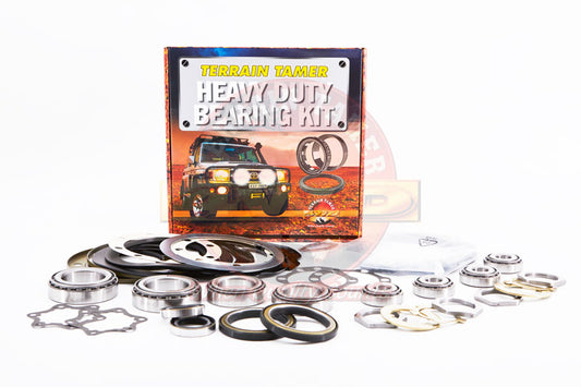 Swivel Hub Heavy Duty High Performance Minor Repair Kit w/ Wheel Bearings - Toyota Land Cruiser FZJ HZJ HDJ 78/79/80/105, VDJ/76/78/79 - Terrain Tamer