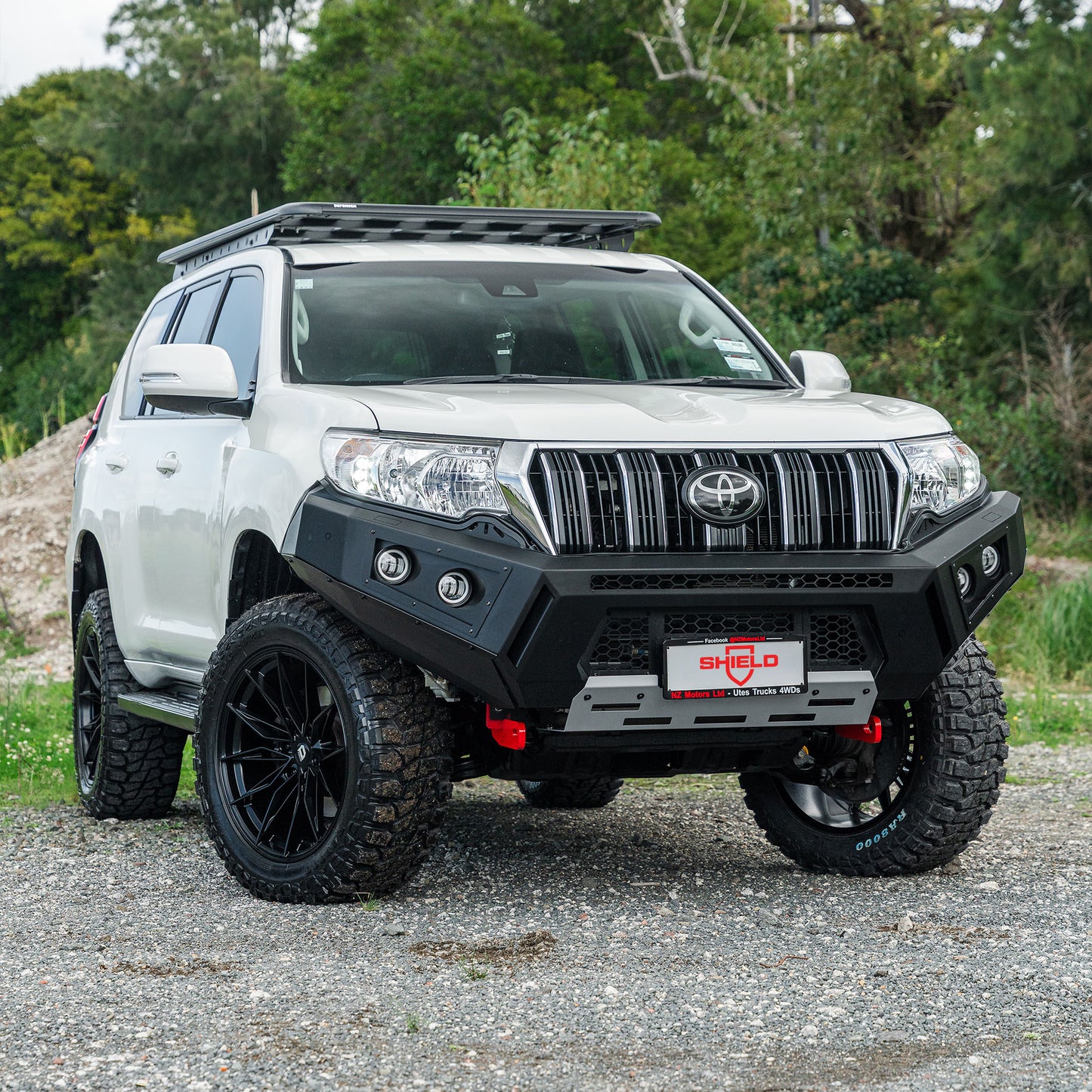SHIELD Off-Road Loopless Bull Bar - Toyota Prado 150 Series 2018-2023