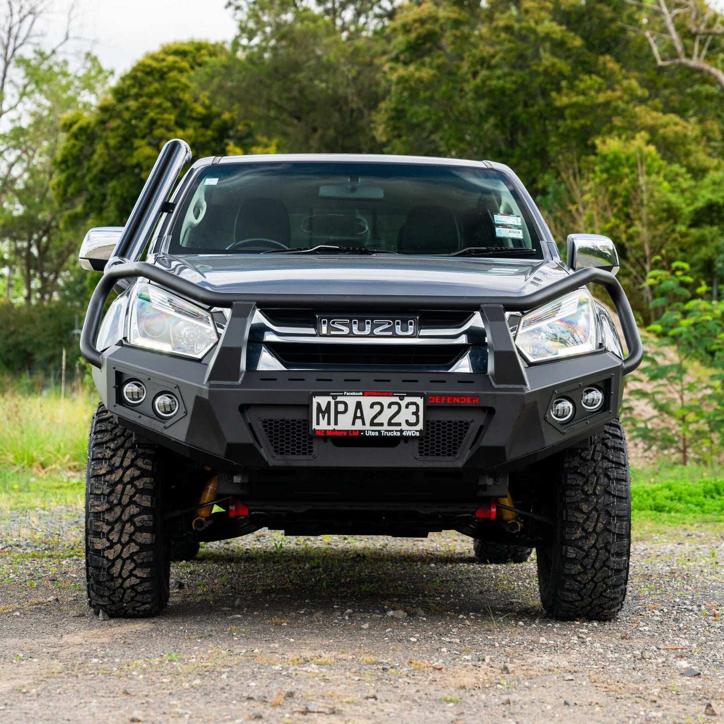 SHIELD Off-Road Triple Loop Bull Bar - Isuzu D-Max 2016-2020