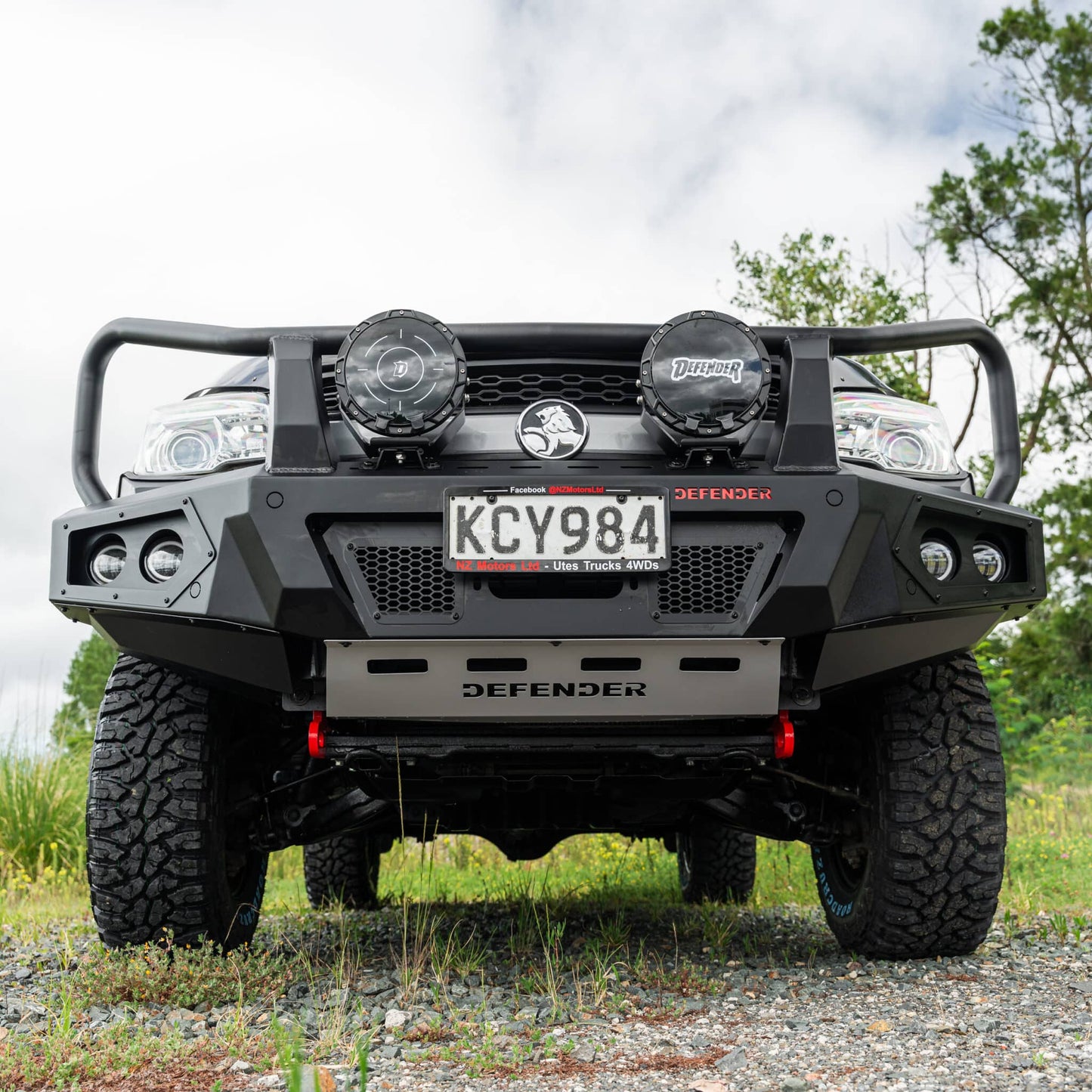 SHIELD Off-Road Triple Loop Bull Bar - Holden Colorado RG 2012-2015
