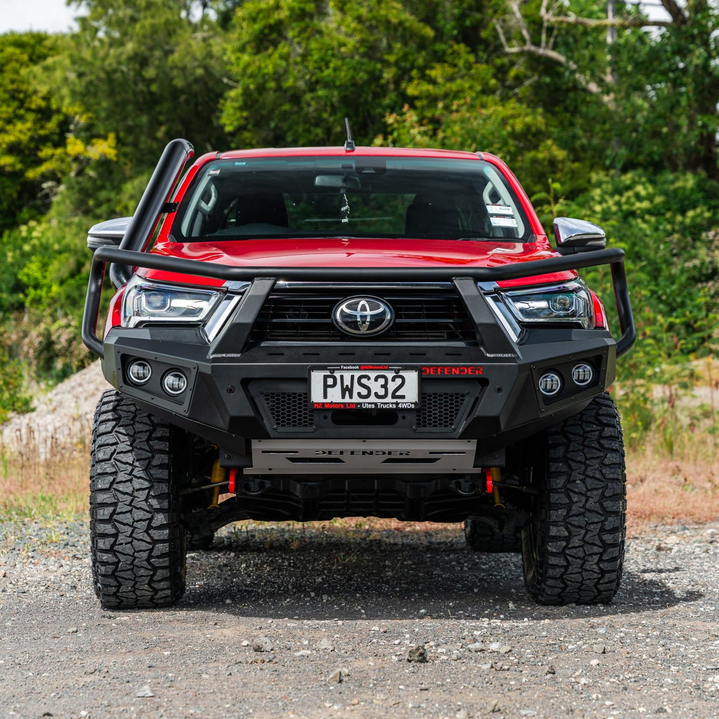 SHIELD Off-Road Triple Loop Bull Bar - Toyota Hilux N80 2021-2025