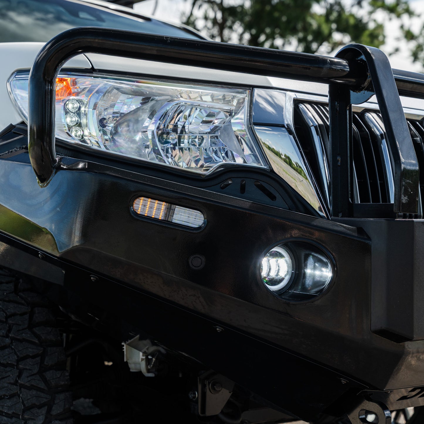 SHIELD Off-Road Triple Loop Bull Bar - Toyota Prado 150 Series 2018-2023
