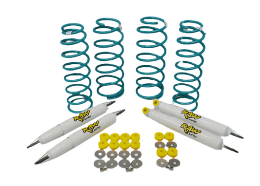 Nissan Safari Y60 GQ LWB 1988+ 2” Suspension Lift Kit - Lift Junkie Dobinsons/Raw 4X4