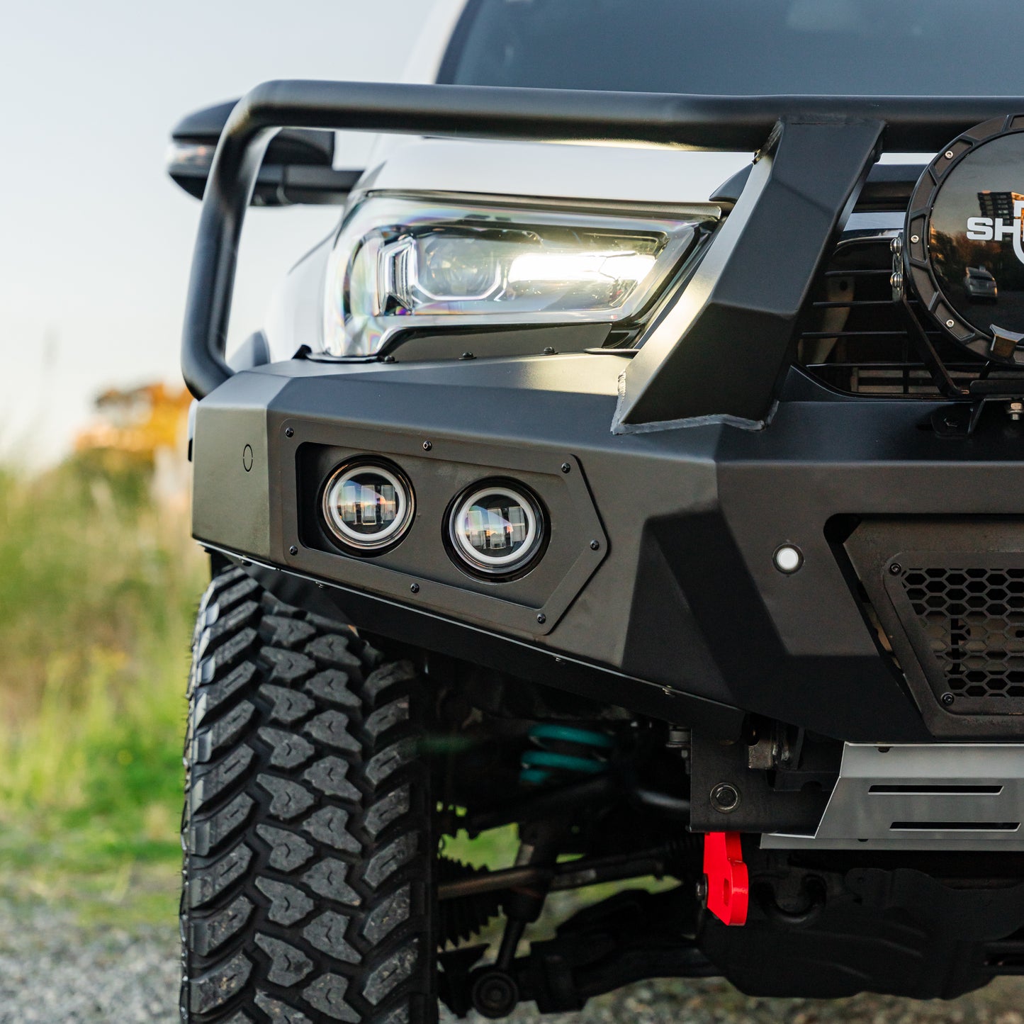 SHIELD Off-Road Triple Loop Bull Bar - Toyota Hilux N80 2021+ Wide Track Model