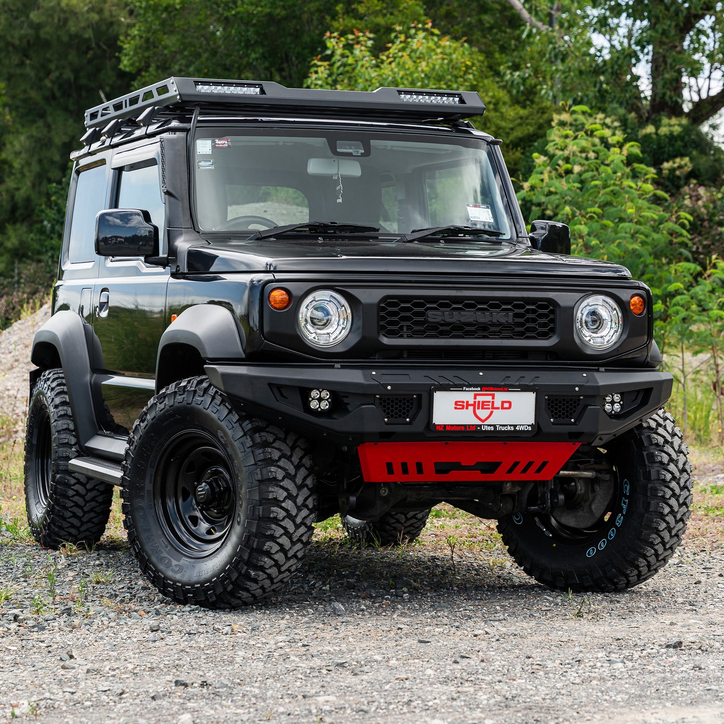SHIELD Off-Road Loopless Bull Bar - Suzuki Jimmy 2018 - Present