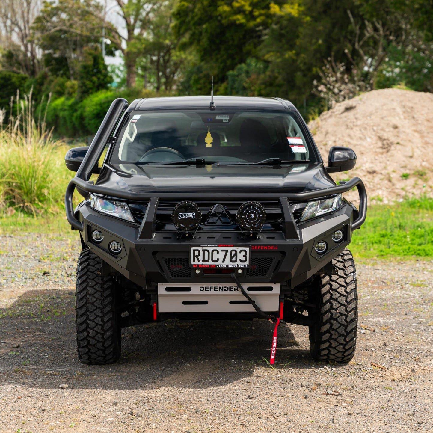 SHIELD Off-Road Triple Loop Bull Bar - Mitsubishi Triton 2019-2023