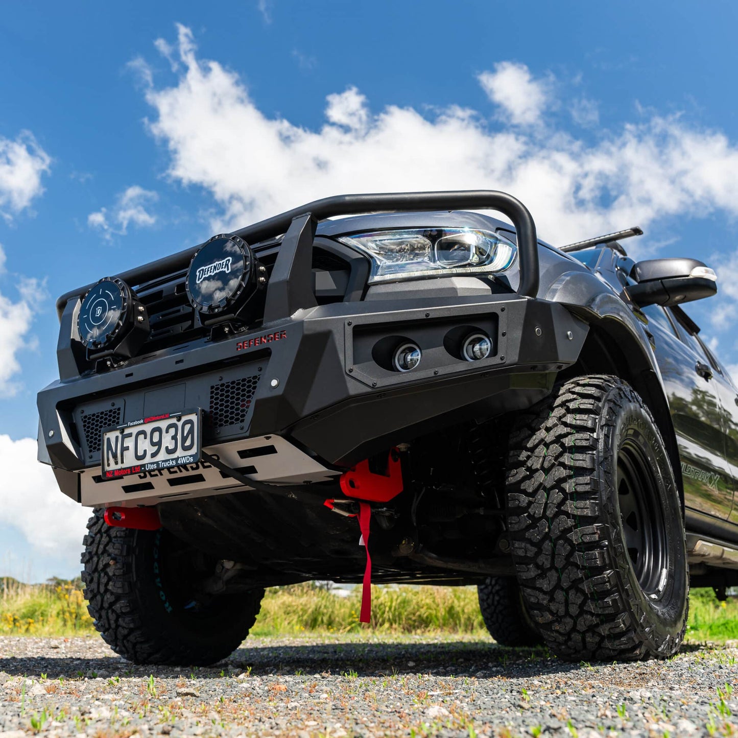 SHIELD Off-Road Triple Loop Bull Bar - Ford Ranger PX2 & PX3 2015-2022