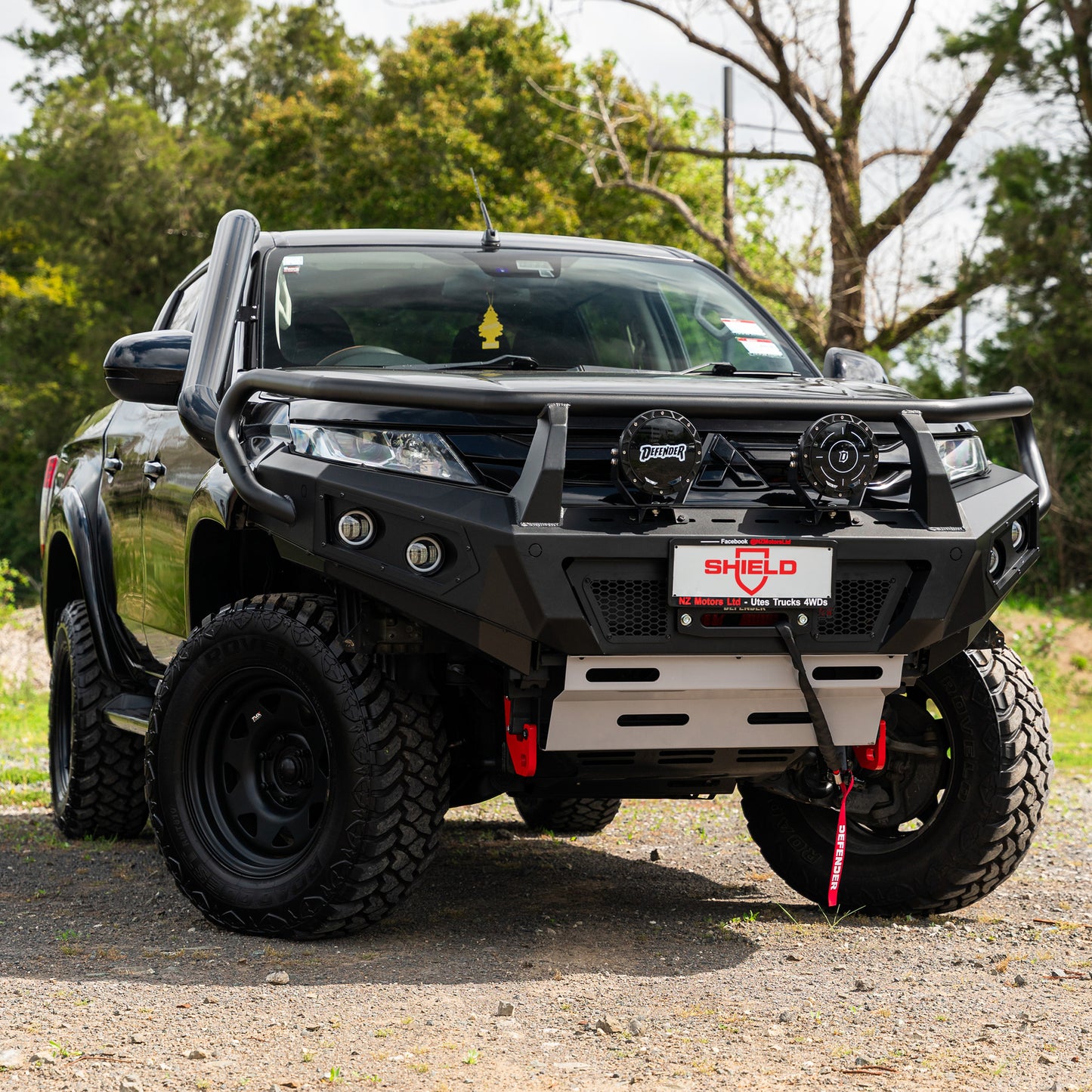 SHIELD Off-Road Triple Loop Bull Bar - Mitsubishi Triton 2019-2023
