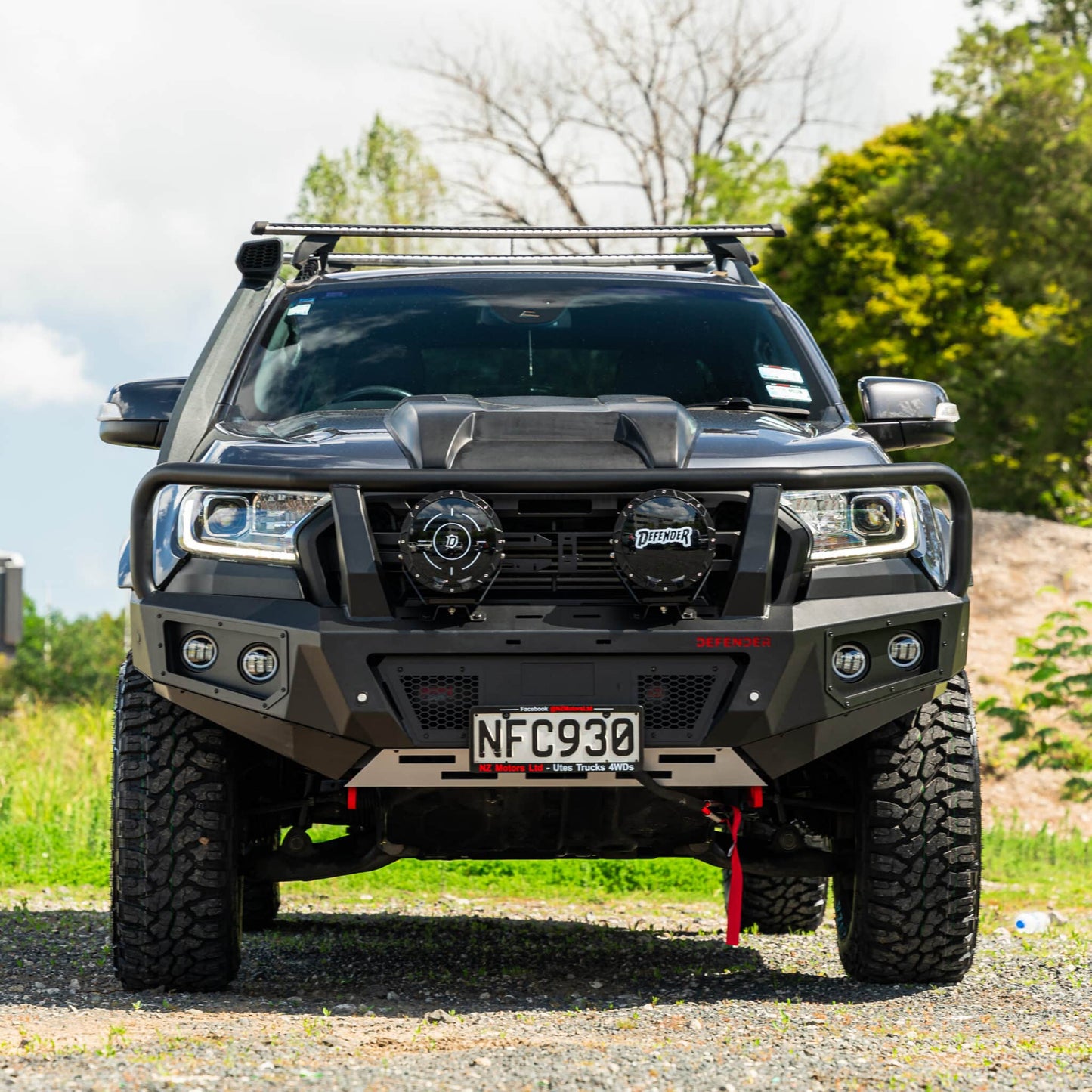 SHIELD Off-Road Triple Loop Bull Bar - Ford Ranger PX2 & PX3 2015-2022