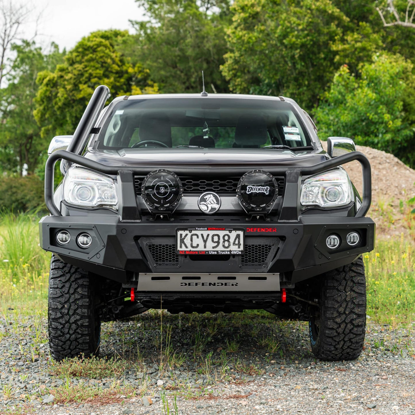 SHIELD Off-Road Triple Loop Bull Bar - Holden Colorado RG 2012-2015