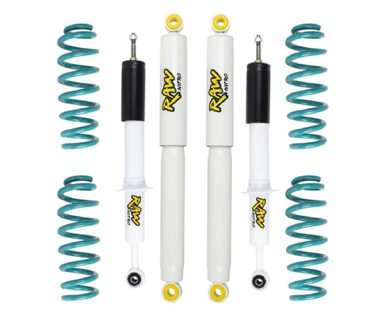 Toyota FJ Cruiser 06-10 - Raw 4x4 Nitro & Dobinsons 2” Suspension Lift Kit