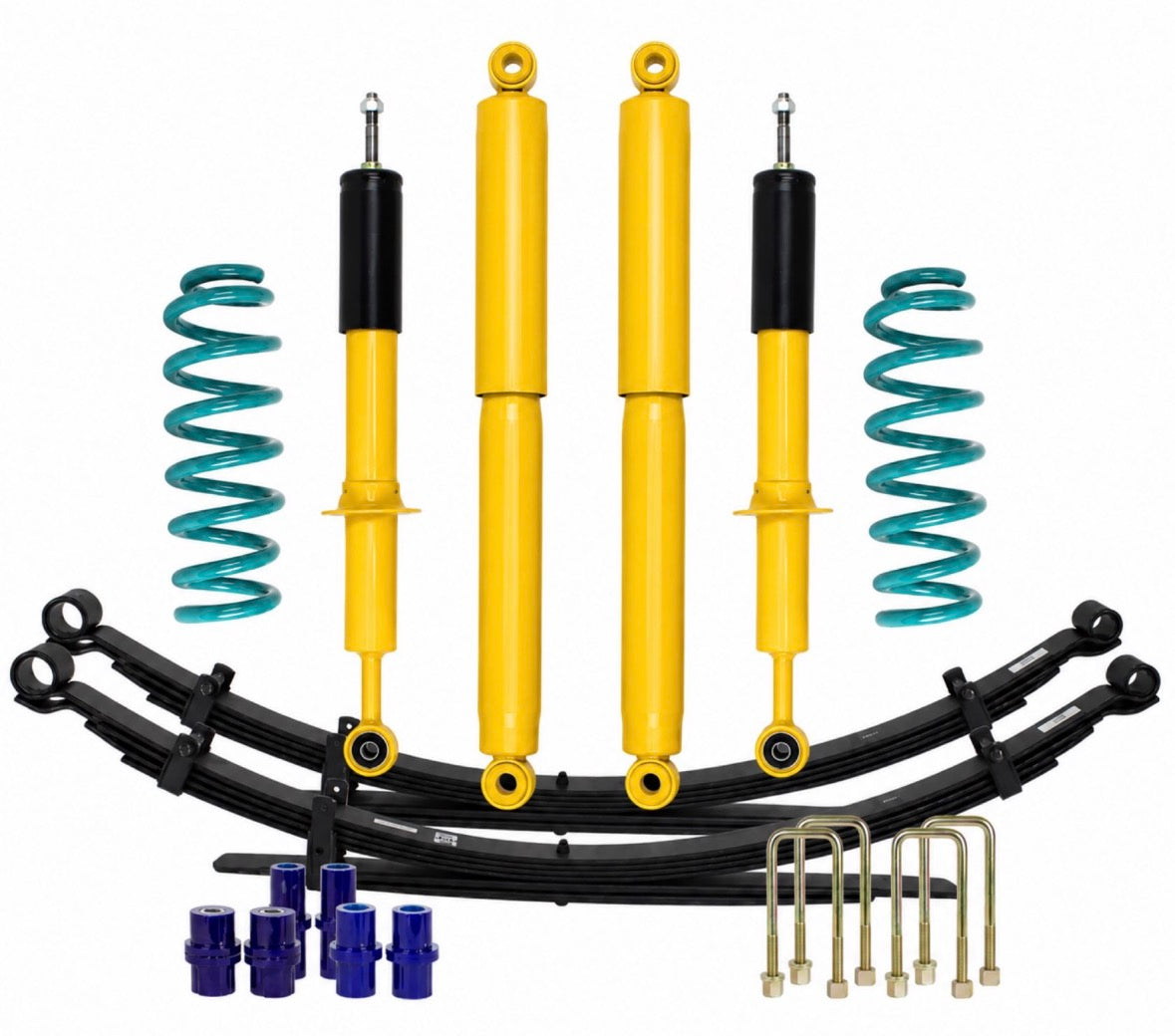 Toyota Hilux KZN165 LN167 2” Suspension Lift Kit - Raw Nitro & Ultima Shock Option